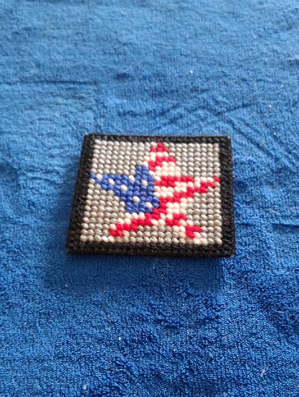 Patriotic Star Magnet - Red, White & Blue